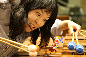 清水 優希（マリンバ）